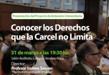EN LA FACULTAD DE DERECHO DE LA UNNE Presentan un proyecto de extensión sobre derechos en contextos de encierro