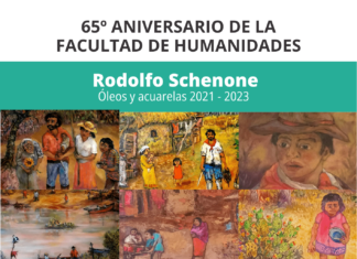 EXPOSICIÓN DE ARTE Se inaugura una muestra de Rodolfo Schenone por los 65 años de la Facultad de Humanidades