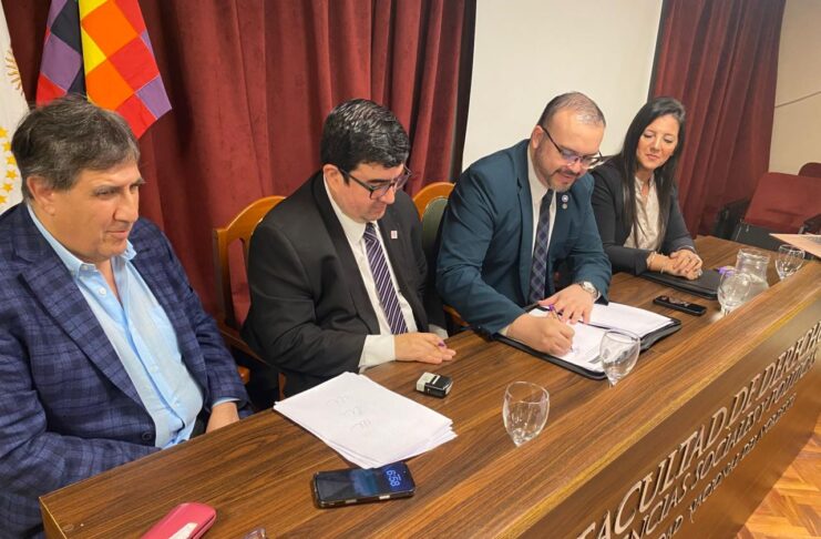 La Facultad de Derecho fortalece vínculos con los Colegios de Abogados de Corrientes y Chaco