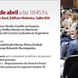 Derecho Penal y final de la vida: conversatorio sobre Eutanasia y Suicidio Asistido