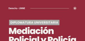 SEGUNDA COHORTE Inscripción abierta para la Diplomatura Universitaria en Mediación Policial y Policía Comunitaria