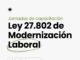 Derecho impulsa las Jornadas de Capacitación en torno a la Ley de Modernización Laboral