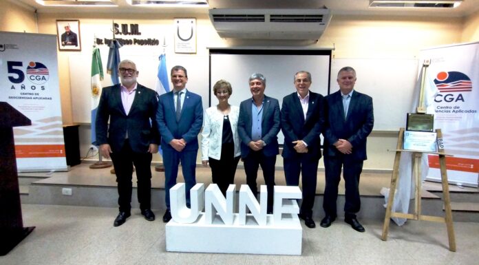 DEPENDIENTE DE LAS FACULTADES DE INGENIERÍA Y HUMANIDADES El Centro de Geociencias Aplicadas de la UNNE celebró sus 50 años de vida