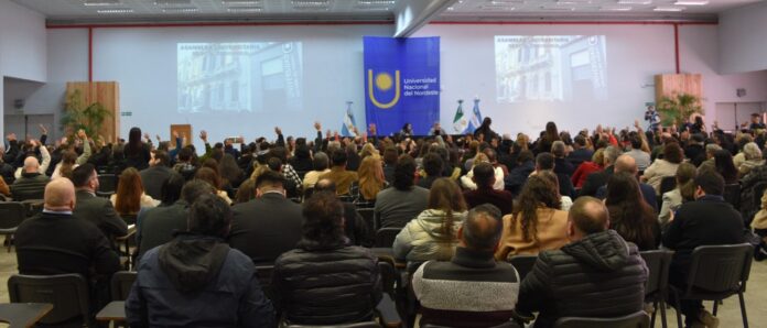 Asamblea Universitaria UNNE Memoria y Balance 2022-2023 (2) La aprobación del Balance y Memoria de los Ejercicios 2022 y 2023, fue por unanimidad.