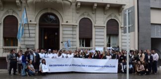 EN CORRIENTES Y RESISTENCIA Autoridades de la UNNE acompañaron la Campaña Federal en Defensa de la Universidad Pública