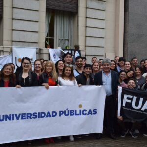 Autoridades de la UNNE participaron de la campaña federal en defensa de la educación pública1