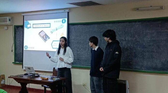 Estudiantes de una escuela técnica desarrollan sistema de monitoreo térmico para investigadores de la UNNE/CONICET