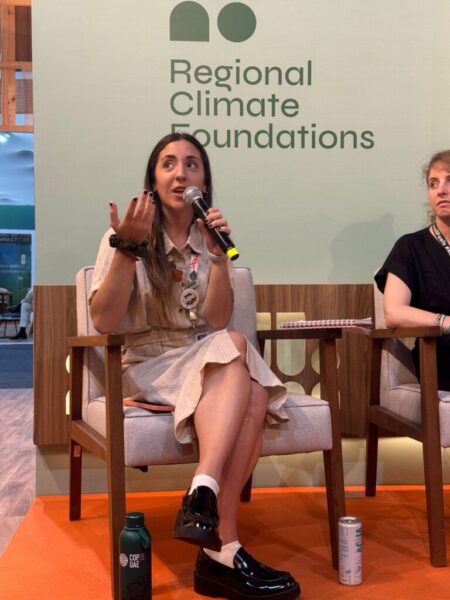 Camila Mercure participó en el panel de Climate Transparency “Transparencia e implementación: lecciones para la siguiente década”, de la COP 30, en Brasil.