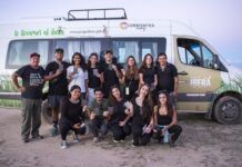 JORNADA INTERPRETATIVA INTERNACIONAL Once estudiantes de intercambio de la UNNE realizaron una visita académica y cultural a los Esteros del Iberá