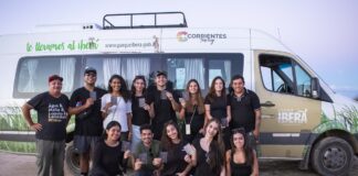JORNADA INTERPRETATIVA INTERNACIONAL Once estudiantes de intercambio de la UNNE realizaron una visita académica y cultural a los Esteros del Iberá