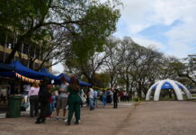 La carpa de Salud Universitaria llega al Campus Deodoro Roca, en Corrientes