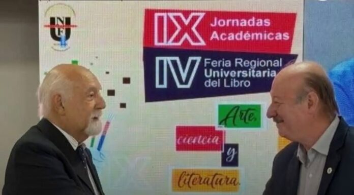 Profesor Emérito: reconocimiento de la UNaF para un ex Vicedecano de la FaCENA