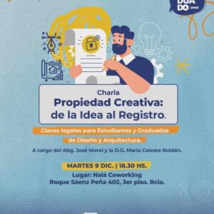 Charla “Propiedad Creativa: De la Idea al Registro”