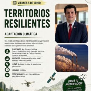 Charla Territorios resilientes Semana Verde UNNE 2026