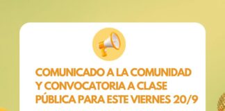 Clase pública en apoyo a la lucha de trabajadores de prensa de la región