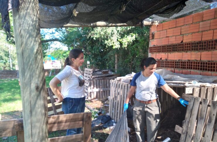 Compostaje de residuos orgánicos en un comedor de la UNNE, una prueba piloto para cuidar el ambiente