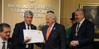 EXPECTATIVAS SUPERADAS CON MÁS DE 300 INSCRIPTOS Entregaron reconocimiento a la UNNE en el IV Congreso Nacional e Internacional Belgraniano