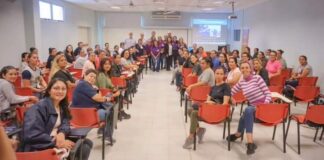 CON FINANCIAMIENTO PROPIO DE LA UNIVERSIDAD Con más de 460 mujeres inscriptas, comenzó el segundo año del curso de Construcción en Seco en la UNNE