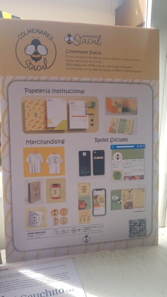 Algunas de las propuestas de diseño realizadas por las y los estudiantes. Las seleccionadas se expusieron tras la firma del acuerdo con el Ministerio de la Producción del Chaco.