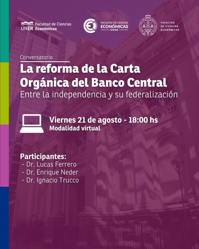 Conversatorio reforma carta orgánica Banco Central