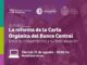 Conservatorio sobre la reforma de la Carta Orgánica del Banco Central