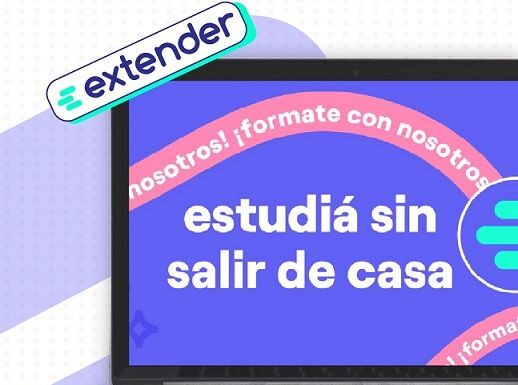 Cursos Extender: lanzan promoción de 50% de descuento desde el 24 de abril