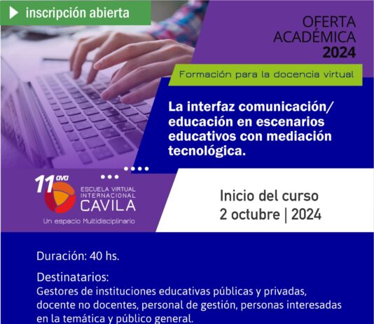 Cuatro nuevos cursos virtuales de la UNNE y Aula Cavila, para formación docente e interés general