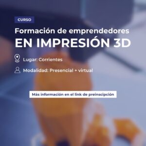 Inscriben a curso de Formación en Impresión 3D