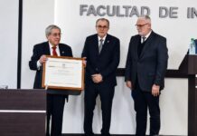 El Consejo Superior designó al ingeniero Roberto Carlos Rodríguez Como Profesor Extraordinario