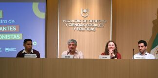 EXTENSION UNIVERSITARIA Estudiantes extensionistas pusieron en común sus experiencias de trabajo en territorio