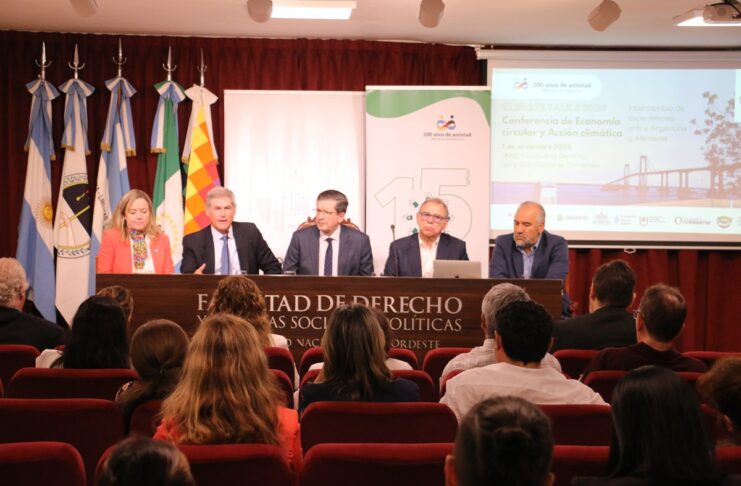 Conferencia sobre Economía Circular y Acción Climática: la experiencia alemana y los avances en Argentina