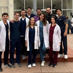 Estudiantes museo de anatomia