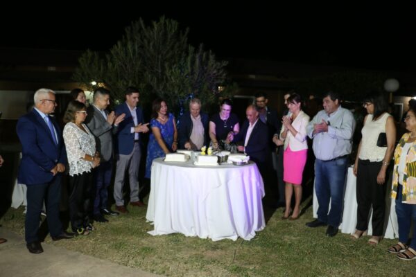 Una comitiva de la UNNE participó de los festejos por el 20 aniversario del CRU Pinedo.