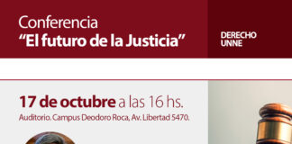 EXTENSIÓN UNIVERSITARIA Conferencia sobre «El futuro de la Justicia» a cargo del Dr. Germán Garavano