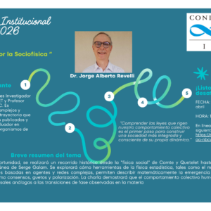 “Un recorrido por la Sociofísica”, título del próximo Seminario Institucional del IMIT