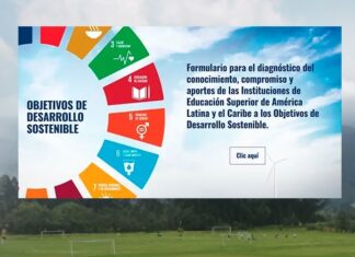 JUNTO A OTRAS UNIVERSIDADES DE AMÉRICA LATINA Y EL CARIBE La UNNE trabajará en un diagnóstico interno sobre conocimiento, compromiso y aportes al cumplimiento de los ODS Este formulario fue diseñado para ser respondido en línea: https://oses-alc.net/compromiso-con-la-agenda-2030/.