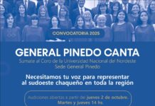 CONVOCATORIA 2025 General Pinedo Canta: una propuesta para reactivar el Coro de la UNNE en el interior chaqueño