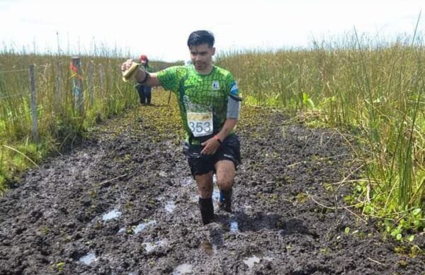 En la Maratón Iberá Oñani, logró el segundo lugar.