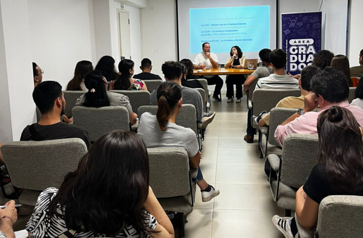 Graduados UNNE: exitosa convocatoria para el espacio de aprendizaje sobre registro y propiedad creativa