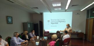 EN REUNIÓN DE COMITÉ CENTRAL El área Higiene y Seguridad en el Trabajo de la UNNE, planificó su acción 2022