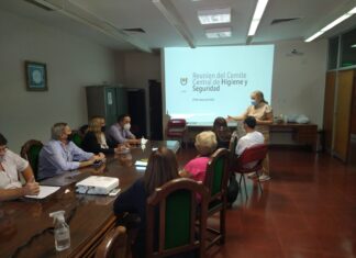 EN REUNIÓN DE COMITÉ CENTRAL El área Higiene y Seguridad en el Trabajo de la UNNE, planificó su acción 2022