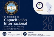Derecho será sede una capacitación internacional para el Poder Judicial y los Ministerios Públicos