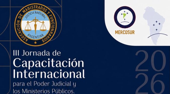 Derecho será sede una capacitación internacional para el Poder Judicial y los Ministerios Públicos
