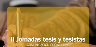 EN CORRIENTES Convocan a la jornada “Tesis y tesistas” en Comunicación Social