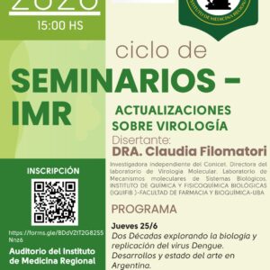 Dengue y chinkungunya en un nuevo ciclo de conferencias del IMR