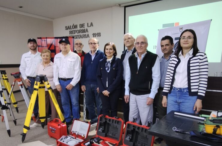 Nuevo equipamiento para la enseñanza de Topografía y Geodesia en Ingeniería Civil