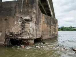 Un trabajo final de Ingeniería proponía hace 8 años otro tipo de defensas para los pilares del Puente Gral Belgrano