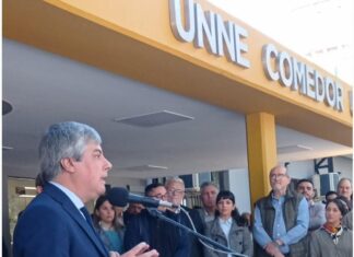 CON APOYO DEL GOBIERNO DEL CHACO  Con capacidad para medio millar más de estudiantes, se inauguraron las obras de ampliación y renovación del comedor Resistencia de la UNNE