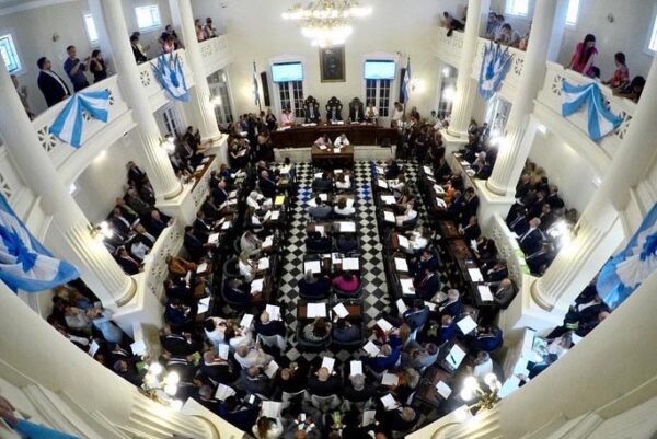 Como cada año, la Asamblea Legislativa se realizó el 1 de marzo. (Crédito: Prensa Diputados Ctes.)
