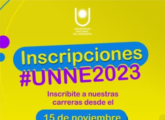 ESTE 15 DE NOVIEMBRE HASTA EL 23 DE DICIEMBRE, EL PRIMER PERÍODO Comenzó el período de inscripción para estudiar en la UNNE en 2023